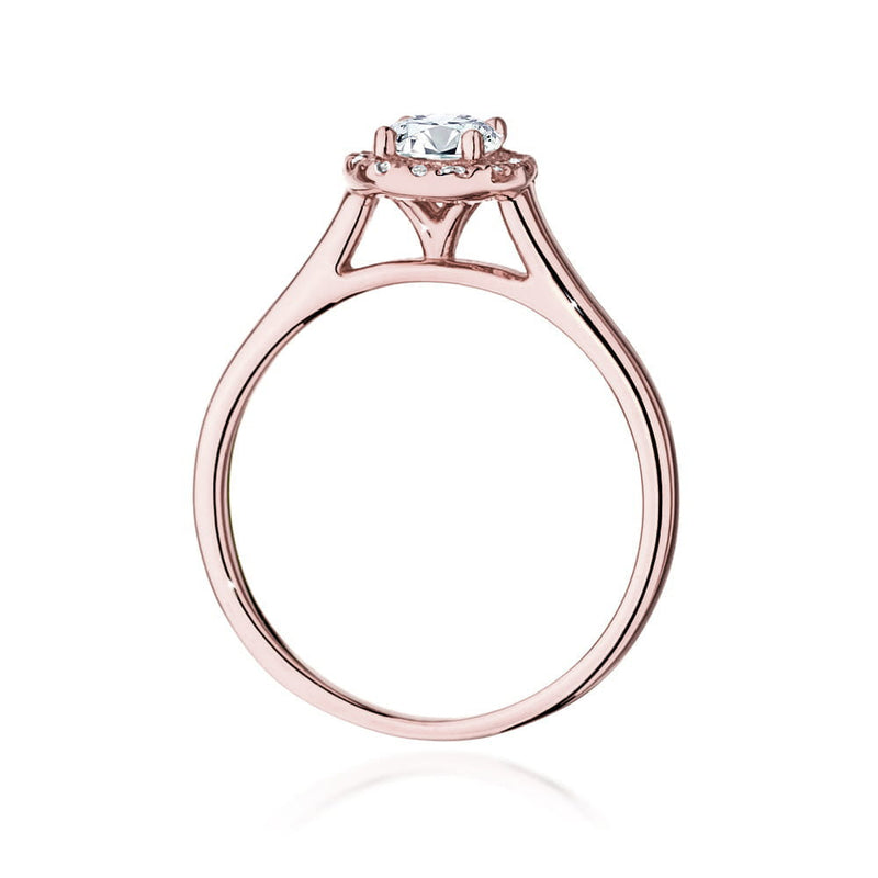 Inel Aur 14K cu Diamante Naturale 0.62 ct, imaginea 9 din 9