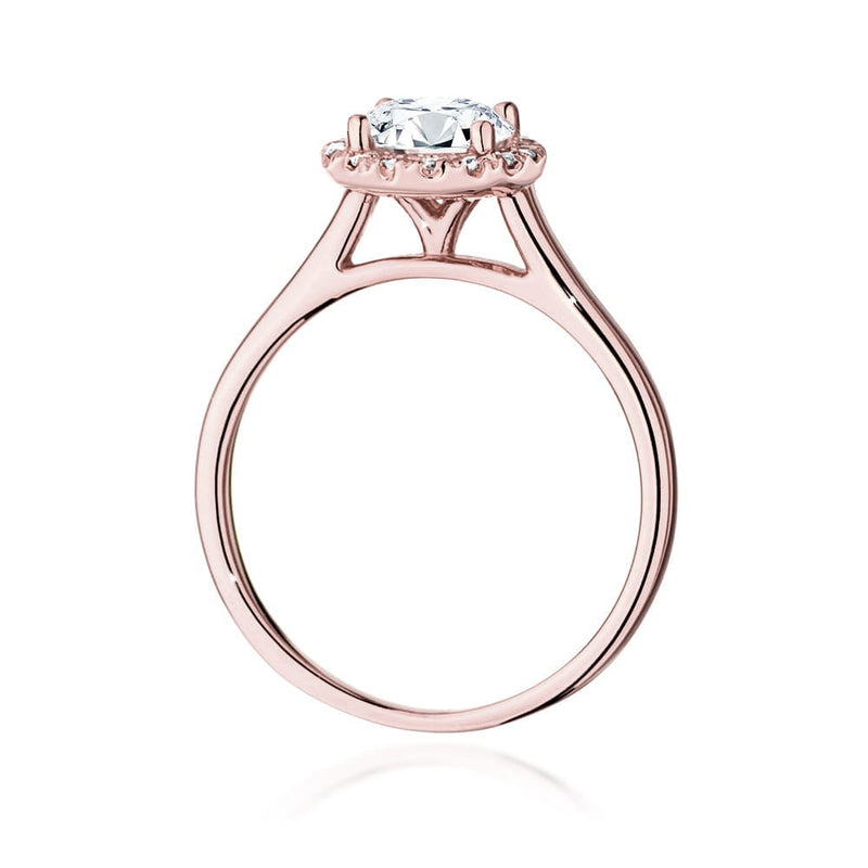 Inel Aur 14K cu Diamante Naturale 1.14 ct, imaginea 9 din 9