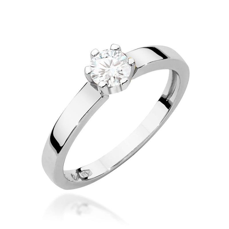 Inel Aur 14K cu Diamant Natural 0.25 ct, imaginea 4 din 11