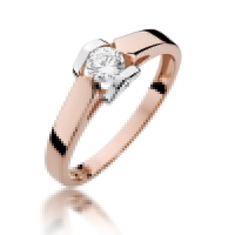 Inel Aur 14K cu Diamant Natural 0.30 ct, imaginea 5 din 11