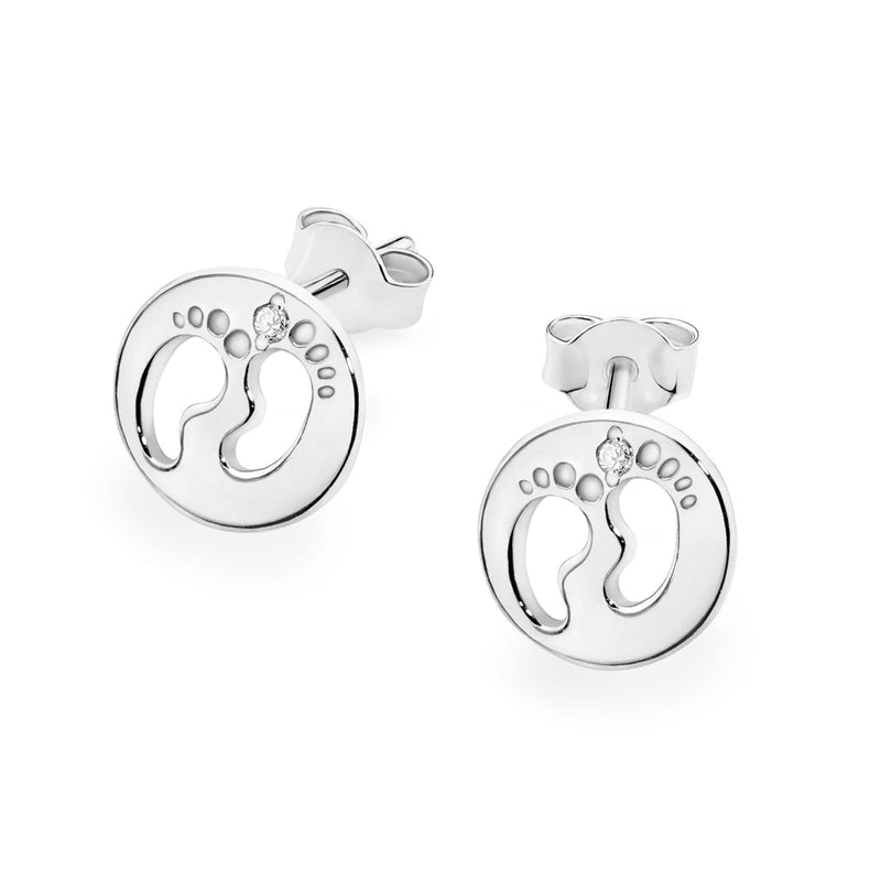Cercei Aur 14K cu Diamante Naturale 0.01 ct, imaginea 6 din 6