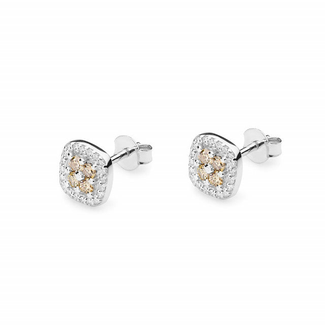 Cercei Aur 14K cu Diamante Naturale 0.60 ct, imaginea 4 din 7