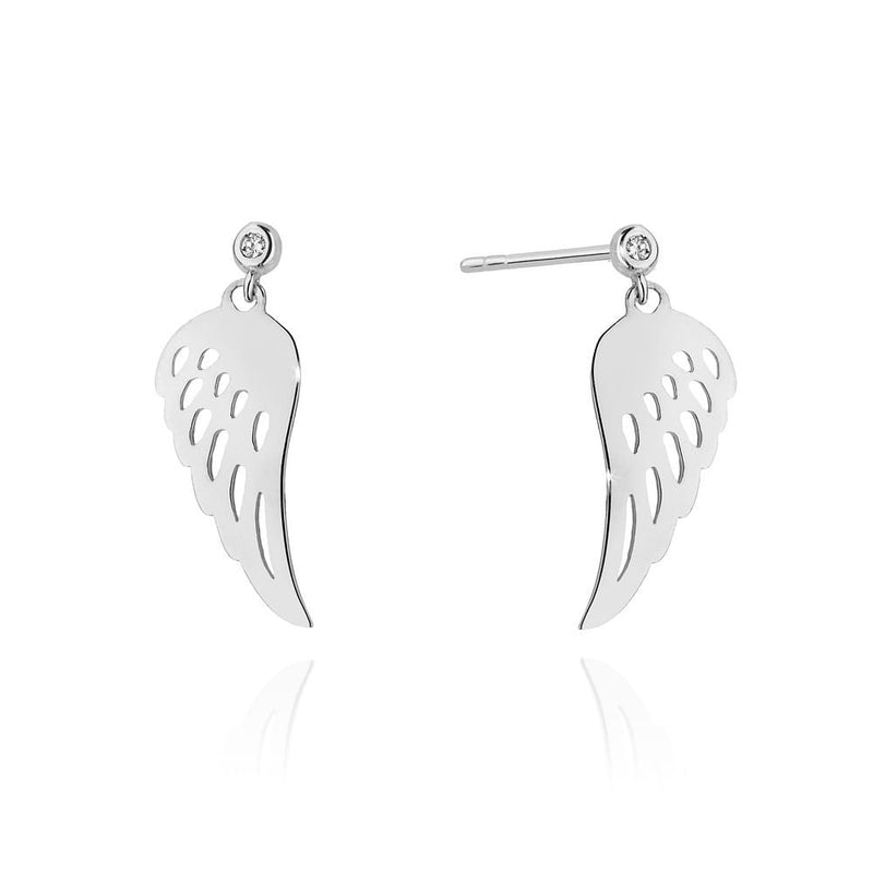 Cercei Aur 14K cu Diamante Naturale 0.03 ct, imaginea 3 din 6