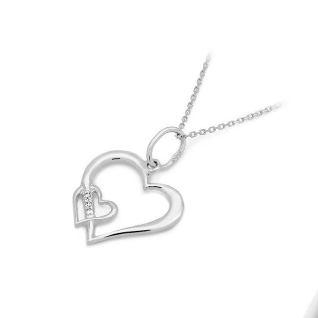 Pandantiv Aur 14K cu Diamante Naturale 0.01 ct, imaginea 3 din 5