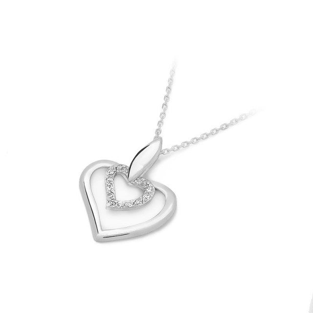 Pandantiv Aur 14K cu Diamante Naturale 0.06 ct, imaginea 3 din 5