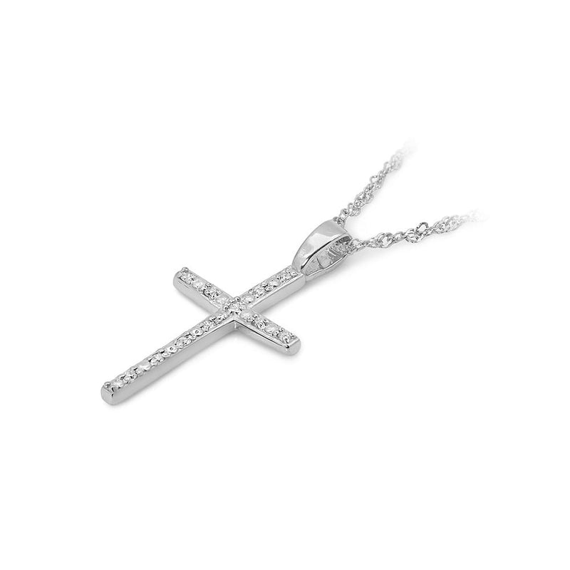 Pandantiv Aur 14K cu Diamante Naturale 0.06 ct, imaginea 6 din 6