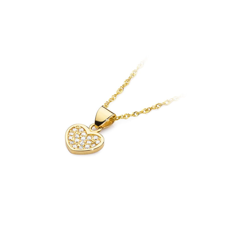 Pandantiv Aur 14K cu Diamante Naturale 0.15 ct, imaginea 2 din 6