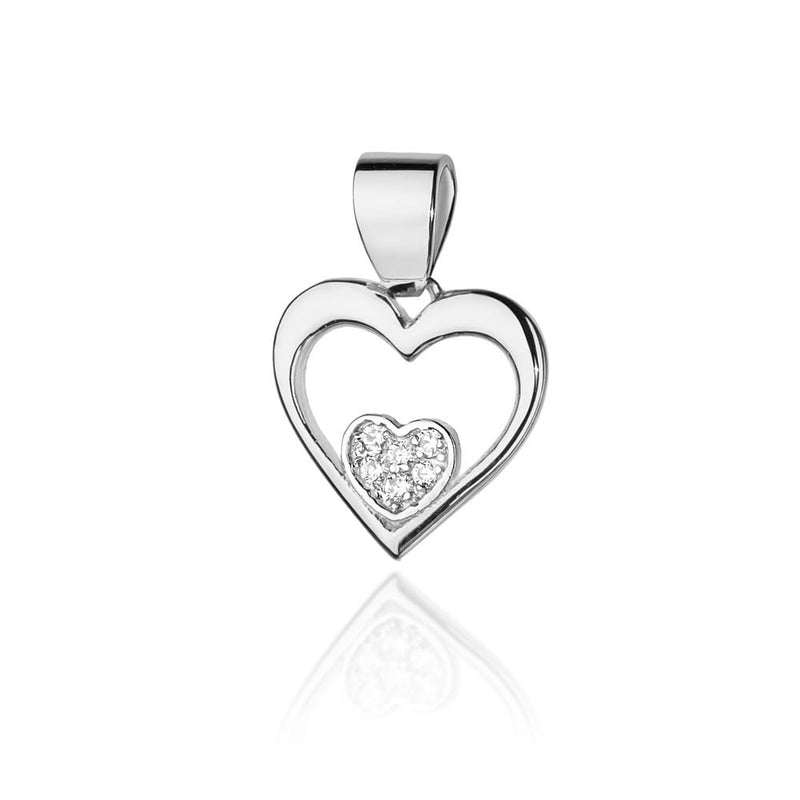 Pandantiv Aur 14K cu Diamante Naturale 0.05 ct, imaginea 5 din 6