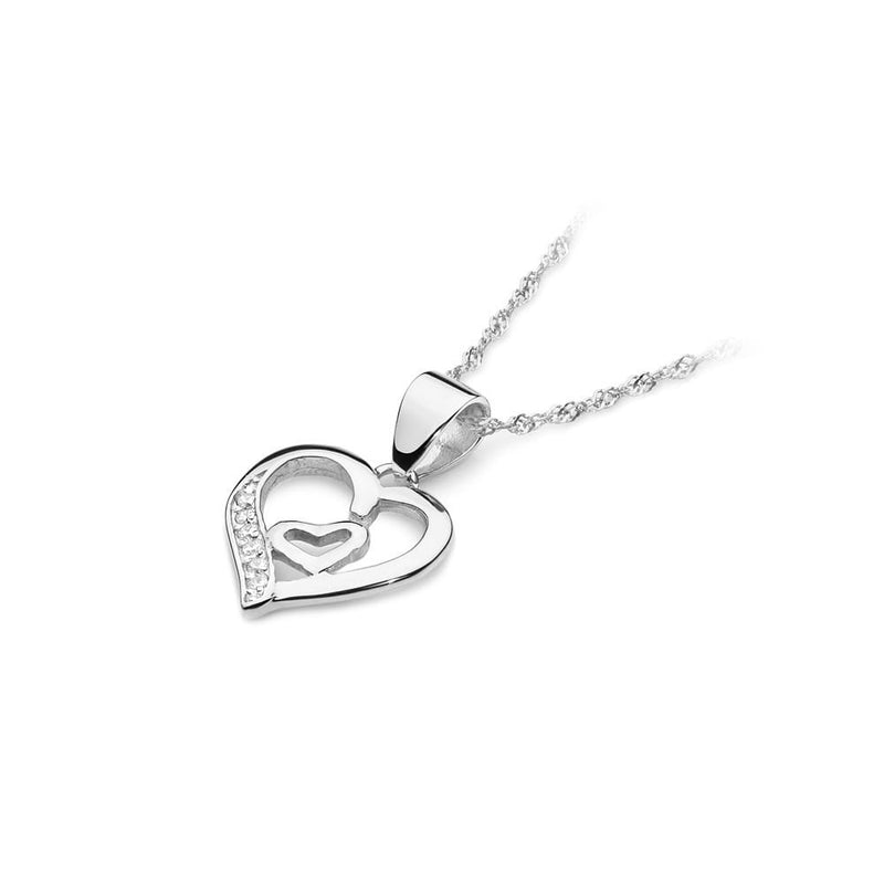 Pandantiv Aur 14K cu Diamante Naturale 0.05 ct, imaginea 6 din 6
