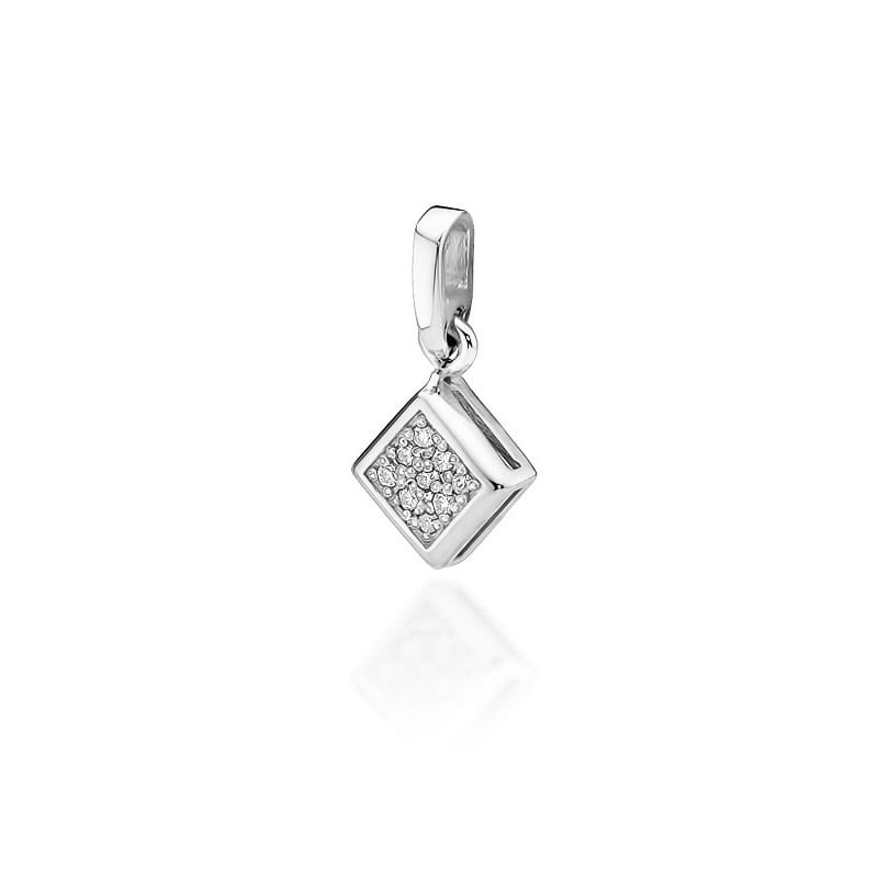 Pandantiv Aur 14K cu Diamante Naturale 0.04 ct, imaginea 5 din 6
