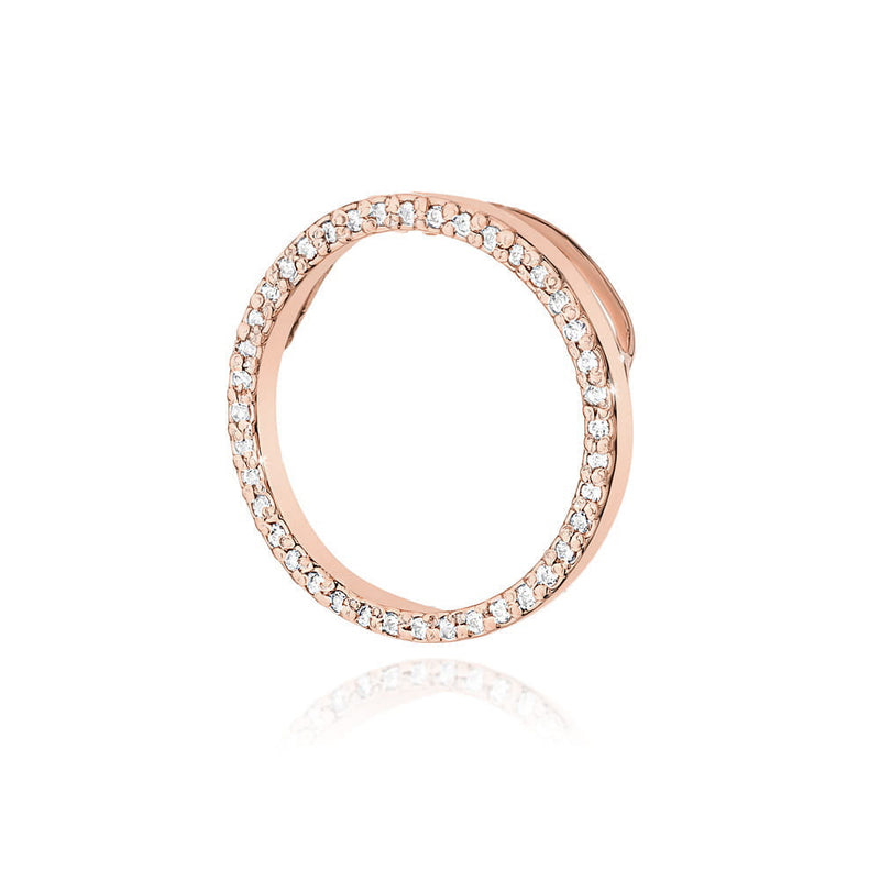 Pandantiv Aur 14K cu Diamante Naturale 0.20 ct, imaginea 3 din 6