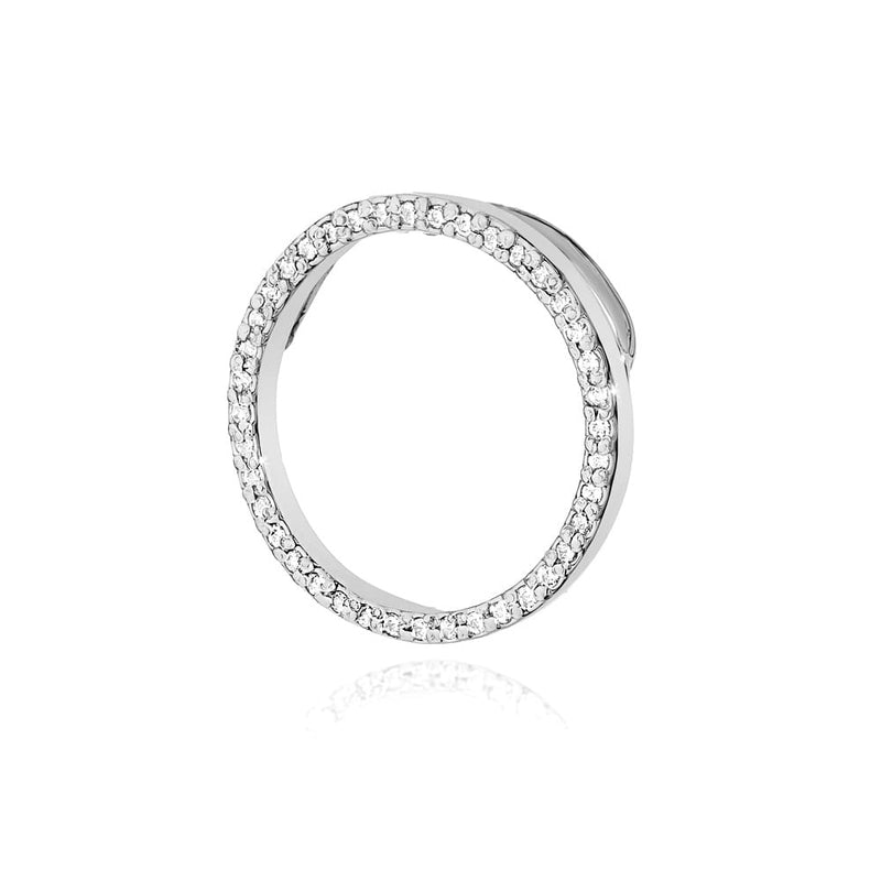 Pandantiv Aur 14K cu Diamante Naturale 0.20 ct, imaginea 5 din 6