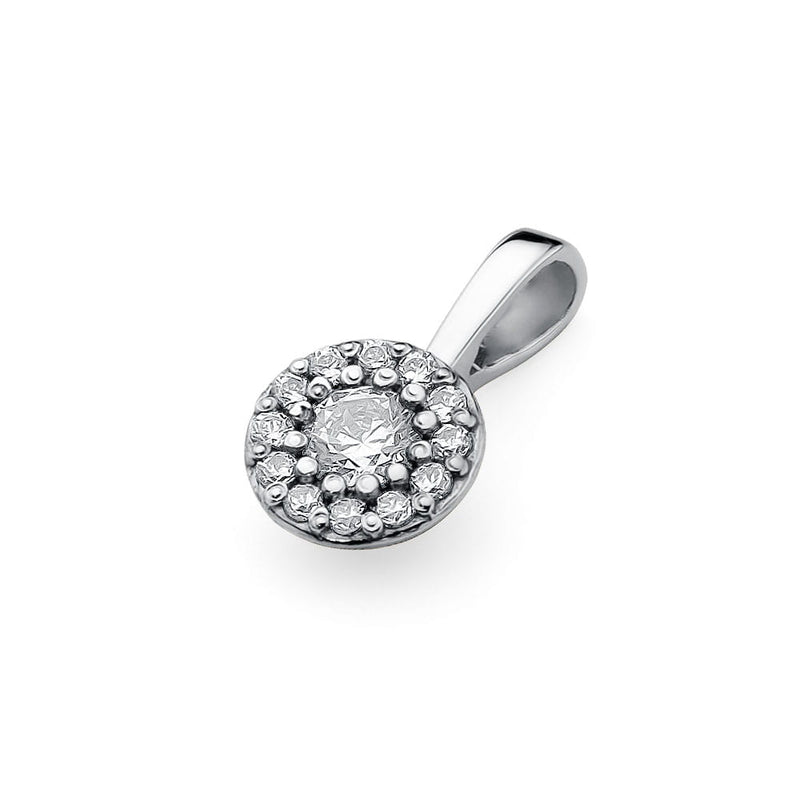 Pandantiv Aur 14K cu Diamante Naturale 0.22 ct, imaginea 6 din 6