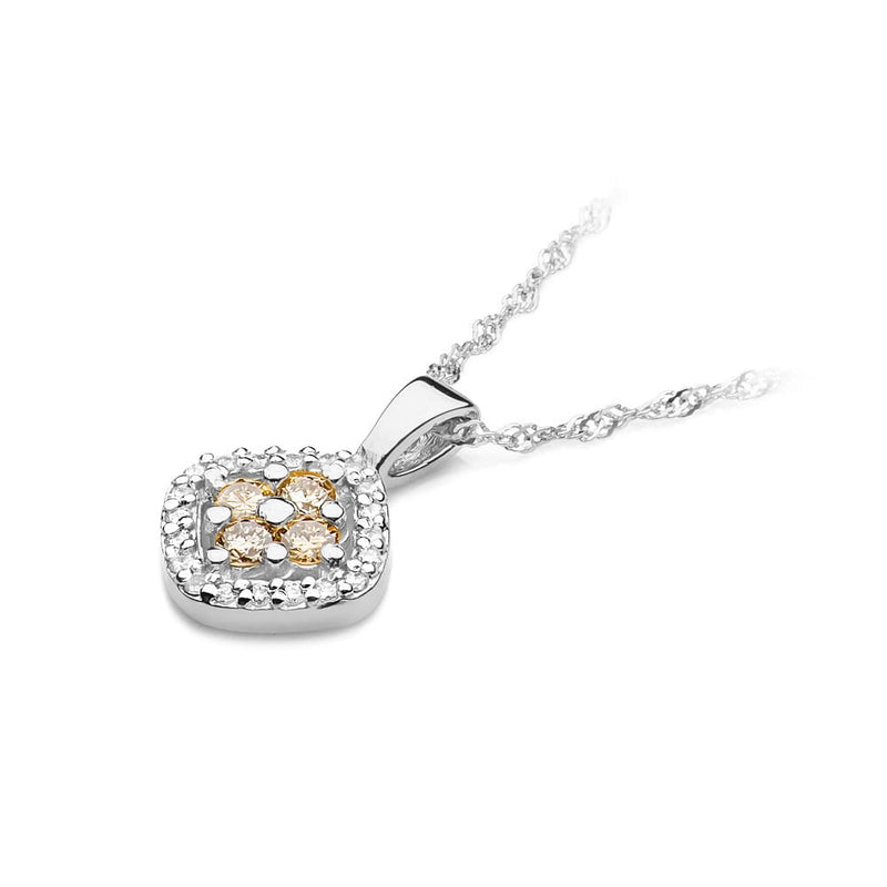 Pandantiv Aur 14K cu Diamante Naturale 0.30 ct, imaginea 6 din 6