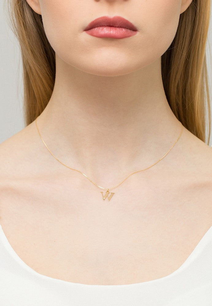 Pandantiv Aur 14K cu Diamante Naturale 0.01 ct, imaginea 2 din 2
