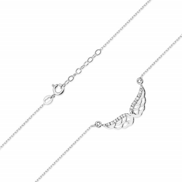 Colier Aur 14K cu Diamante Naturale 0.03 ct, imaginea 2 din 5