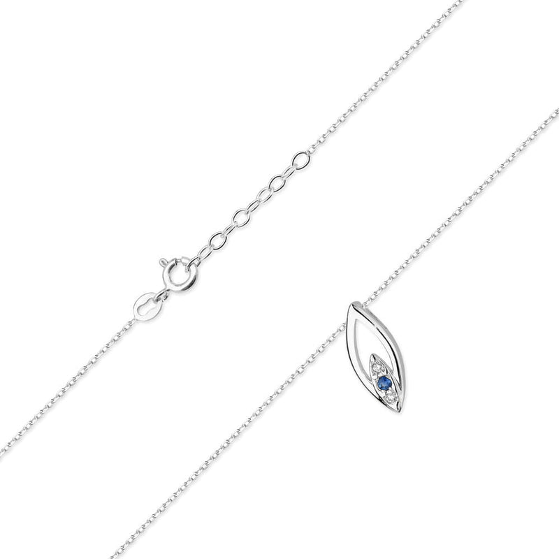 Colier Aur 14K cu Diamante Naturale 0.03 ct, imaginea 6 din 6