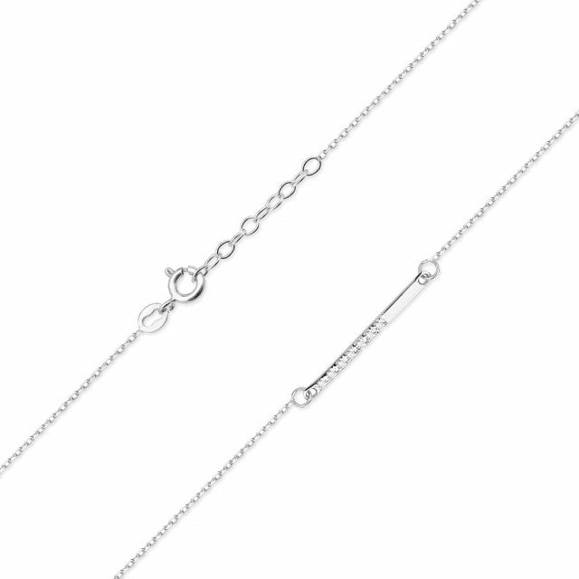Colier Aur 14K cu Diamante Naturale 0.04 ct, imaginea 2 din 12