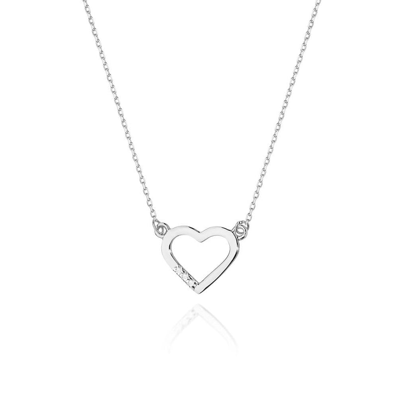 Colier Aur 14K cu Diamante Naturale 0.01 ct, imaginea 5 din 6