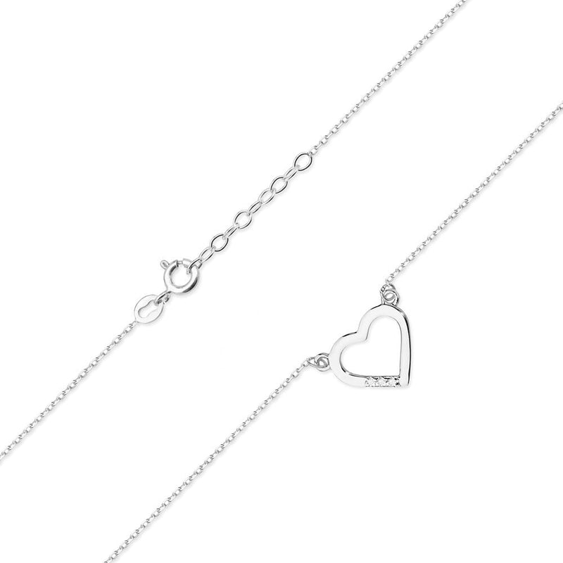Colier Aur 14K cu Diamante Naturale 0.01 ct, imaginea 6 din 6