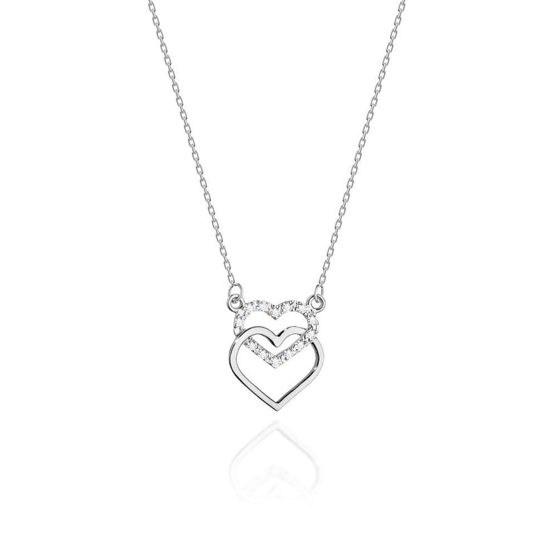 Colier Aur 14K cu Diamante Naturale 0.06 ct, imaginea 5 din 6