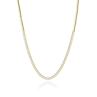 Colier Aur 14K cu Diamante Naturale