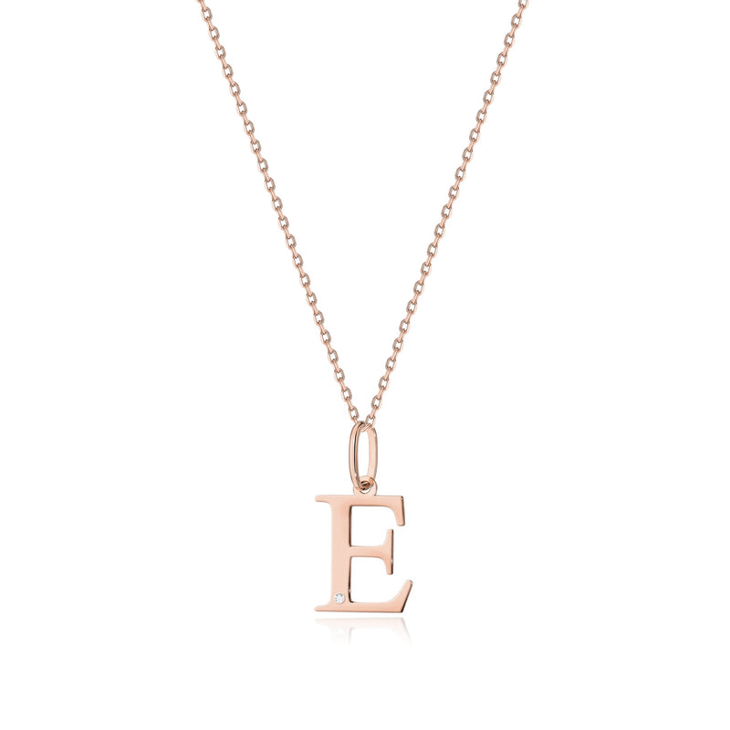 Colier Aur 14K cu Diamant Natural 0.01 ct, imaginea 3 din 3