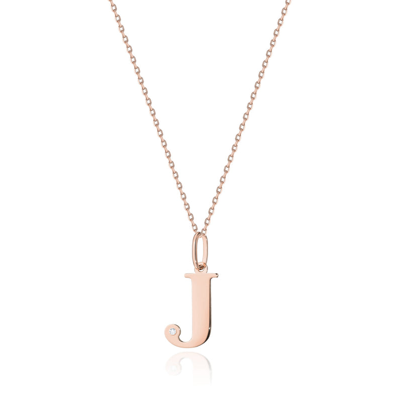 Colier Aur 14K cu Diamant Natural 0.01 ct, imaginea 2 din 2