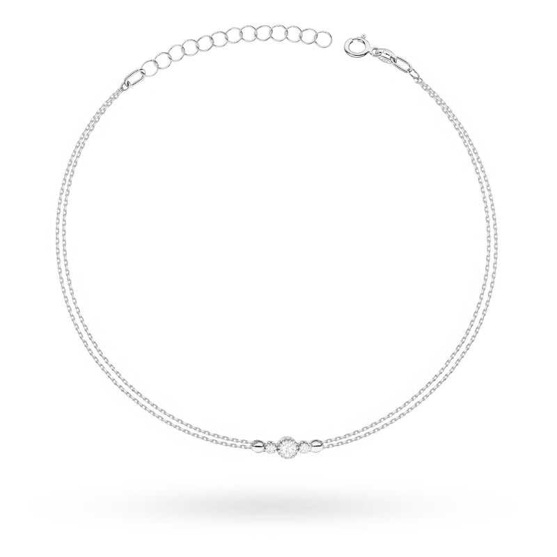Bratara Aur 14K cu Diamante Naturale 0.13 ct, imaginea 4 din 4