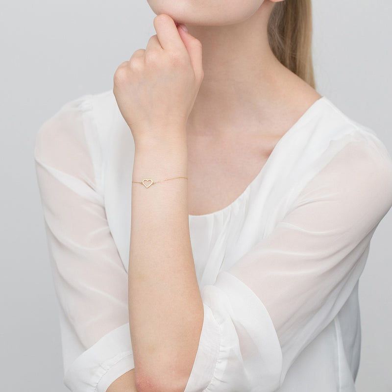 Bratara Aur 14K cu Diamante Naturale 0.01 ct, imaginea 5 din 7