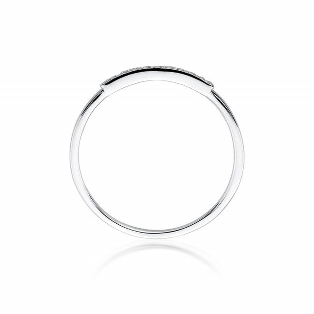 Inel Aur 14K cu Diamante Naturale 0.05 ct, imaginea 6 din 10