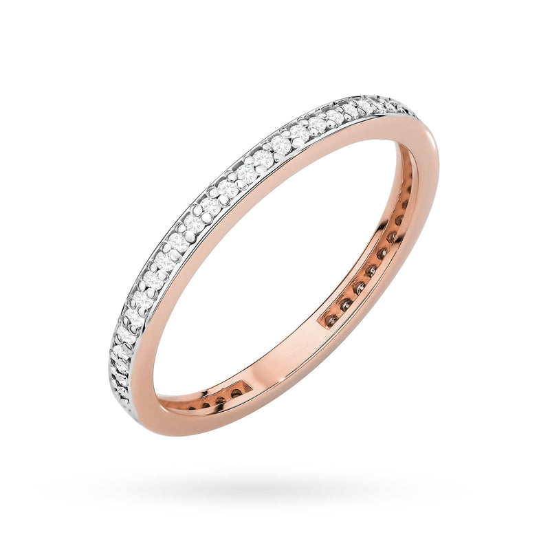 Inel Aur 14K cu Diamant Natural, imaginea 2 din 3
