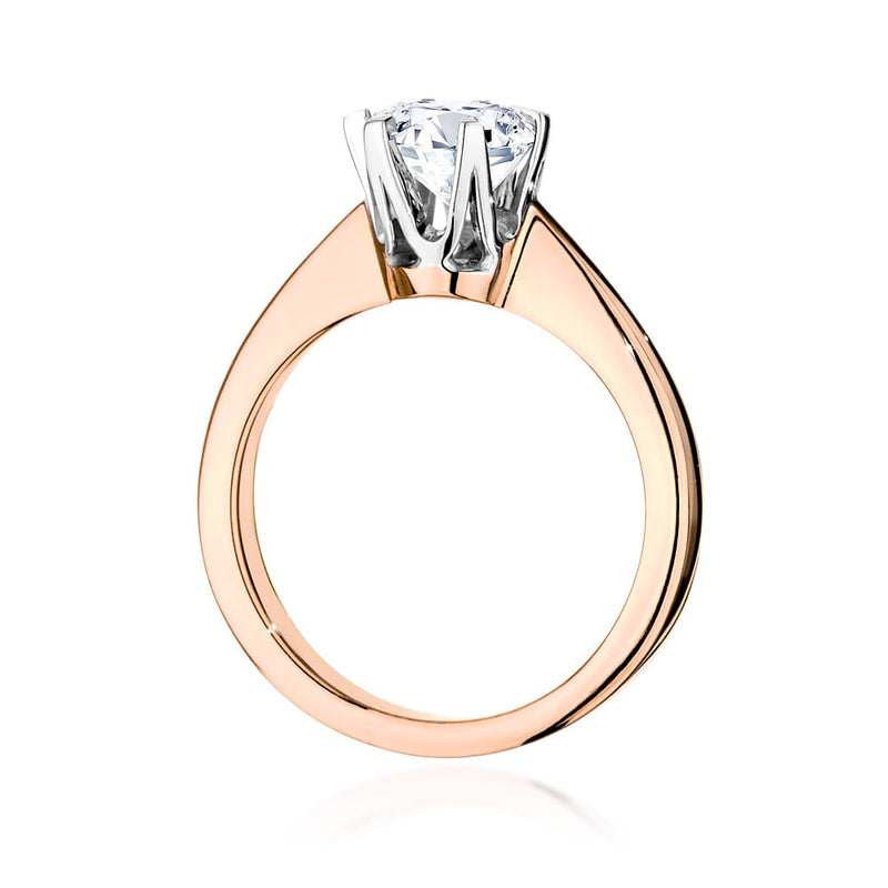 Inel Aur 14K cu Diamant Natural 1.00 ct, imaginea 9 din 9