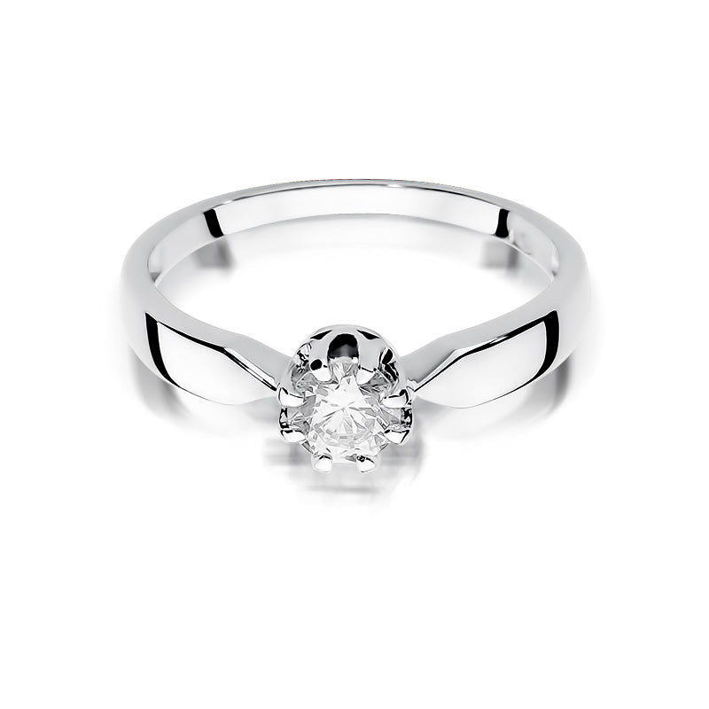 Inel Aur 14K cu Diamant Natural 0.70 ct, imaginea 5 din 5