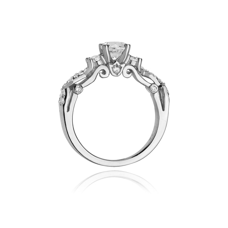 Inel Aur 14K cu Diamante Naturale 1.04 ct, imaginea 9 din 9
