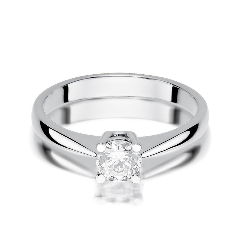 Inel Aur 14K cu Diamant Natural 0.50 ct, imaginea 5 din 11