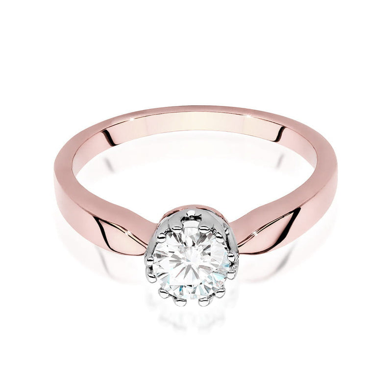 Inel Aur 14K cu Diamant Natural 0.50 ct, imaginea 5 din 9