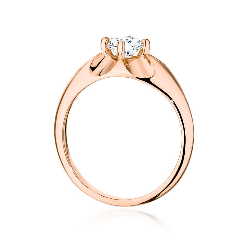 Inel Aur 14K cu Diamant Natural 0.50 ct, imaginea 9 din 9