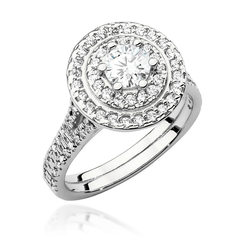 Inel Aur 14K cu Diamante Naturale 1.63 ct, imaginea 4 din 9