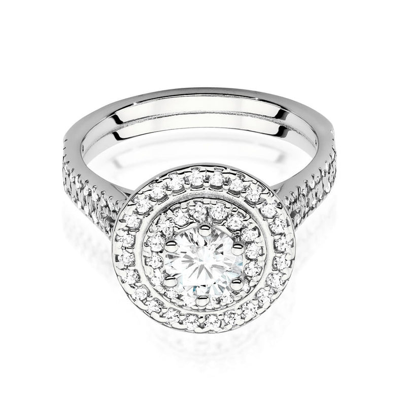 Inel Aur 14K cu Diamante Naturale 1.63 ct, imaginea 5 din 9