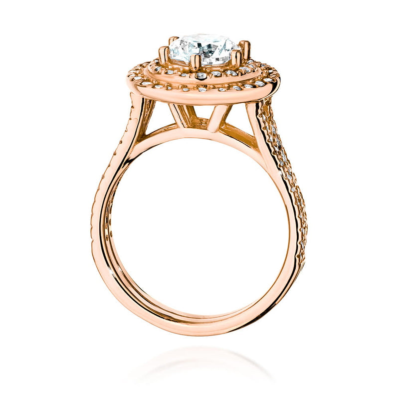 Inel Aur 14K cu Diamante Naturale 1.63 ct, imaginea 9 din 9