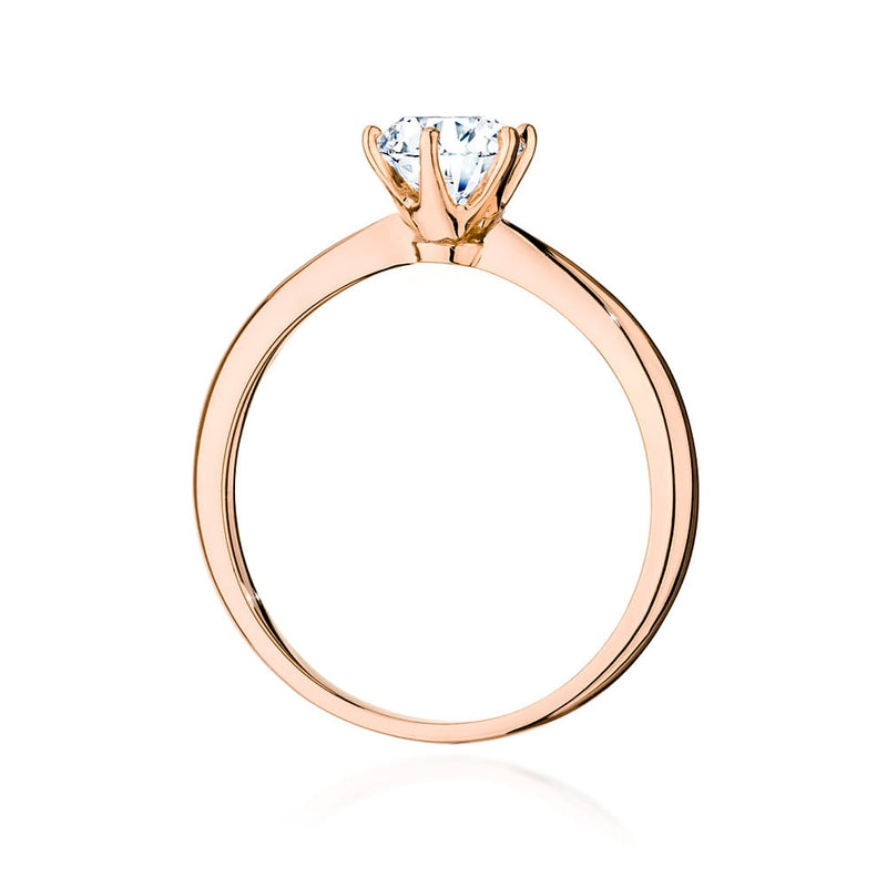 Inel Aur 14K cu Diamant Natural 1.00 ct, imaginea 9 din 9