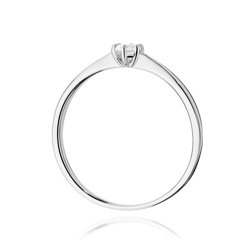 Inel Aur 14K cu Diamant Natural 0.20 ct, imaginea 7 din 11