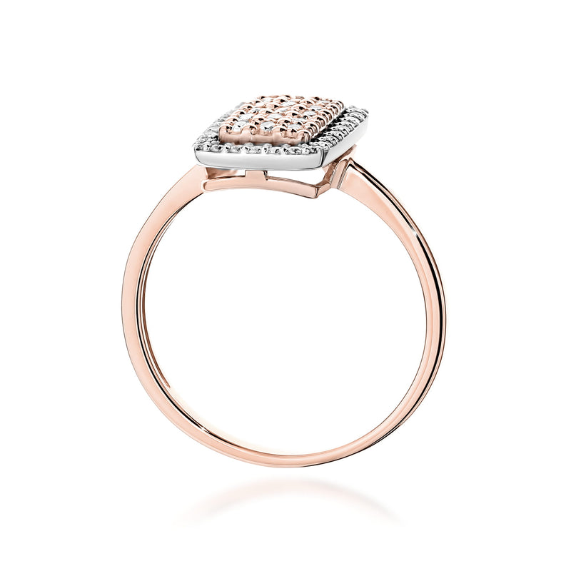 Inel Aur 14K cu Diamante Naturale 0.27 ct, imaginea 11 din 12