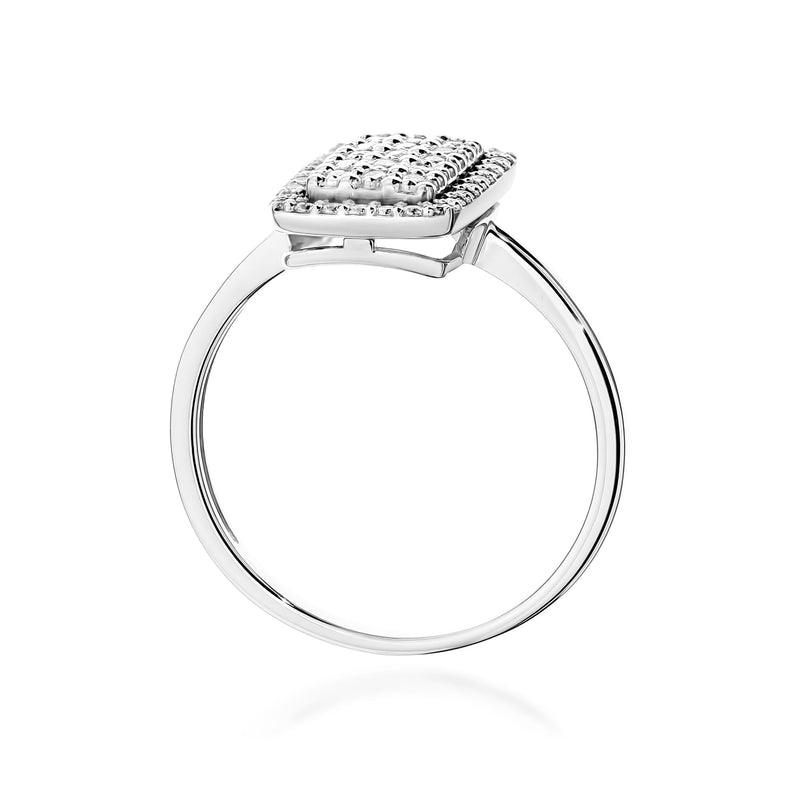 Inel Aur 14K cu Diamante Naturale 0.27 ct, imaginea 7 din 12