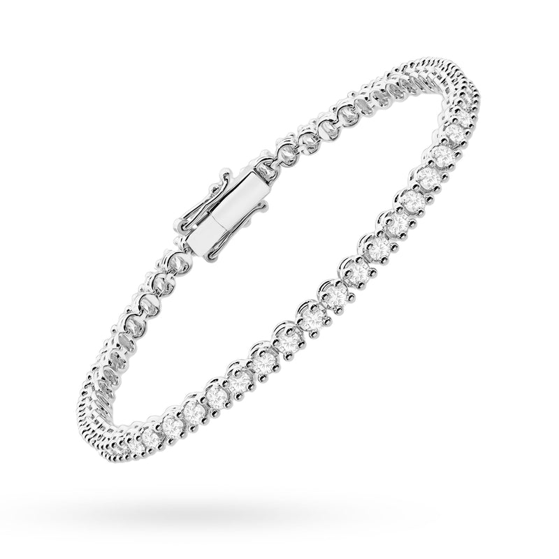 Bratara Aur 14K cu Diamante de Laborator 2.16 ct, imaginea 6 din 8