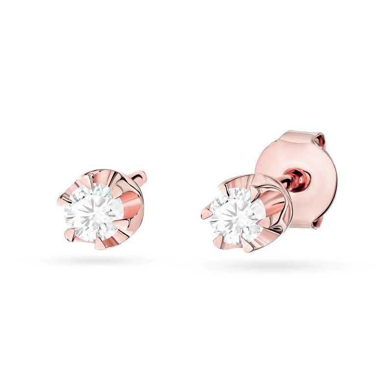 Cercei Aur 14K cu Diamant de Laborator 0.10 ct, imaginea 4 din 4