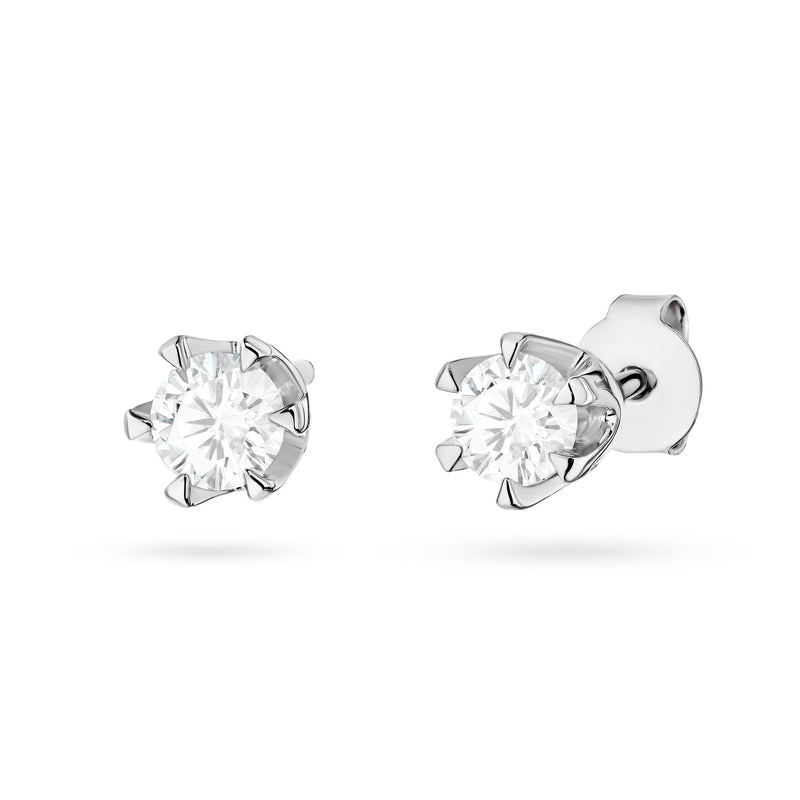 Cercei Aur 14K cu Diamant de Laborator 0.30 ct, imaginea 3 din 4