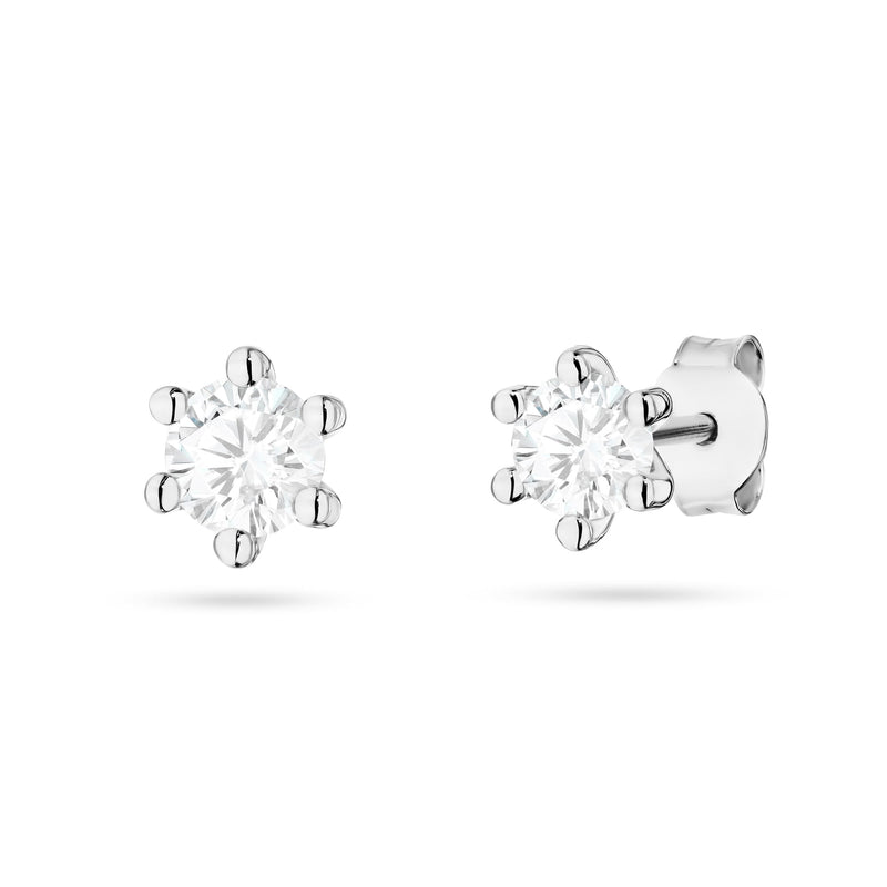 Cercei Aur 14K cu Diamant de Laborator 0.30 ct, imaginea 3 din 3