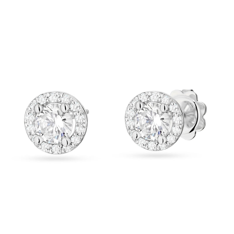 Cercei Aur 14K cu Diamante de Laborator 0.74 ct, imaginea 3 din 4